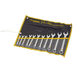 Internet only: Trades Pro 11pc Metric Ring and Open End Spanner Set