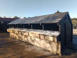 Extra Large Chicken Coop Suitable for up to 75 chickens