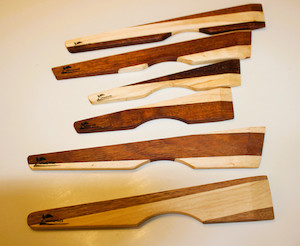 Building, house construction: Kwila and Pine Cooking Spatula Funky Design Woodnbits