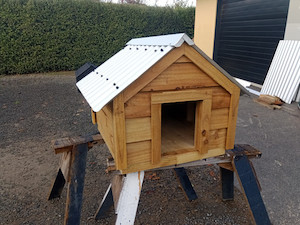 Small/Medium Dog Kennel solid durable and Solid Woodnbits