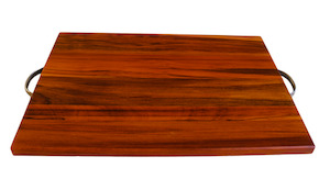 Stunning Heart Rimu Serving Board or Platter Woodnbits