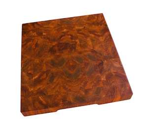 West Coast Heart Rimu End Grain Chopping Board Woodnbits