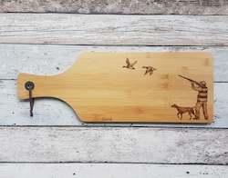 Bamboo Cheese Board - Mallard Mayhem