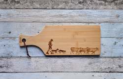 Bamboo Cheese Board - The Shepherd