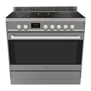 Department store: Freestanding Stove, 900mm Stainless Ceramic