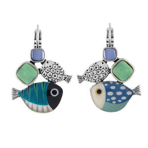 Taratata Ocean Lever Back Earrings - W24-02721-104