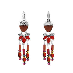 Taratata Woody the Woodpecker Lever Back Earrings - H24-10781-103