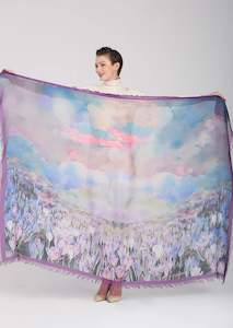 Love's Pure Light Scarf D-366 Manitoba Prairie Crocus- Revival Springs Up