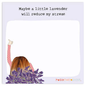 Rosie Made A Thing Lavender Mini Jot Pad