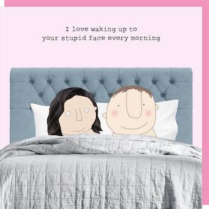 Clothing accessory: Rosie Made A Thing - Stupid Face - Love Card