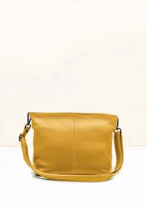 La Lupa Roma Lola Petite Shoulder/Crossbody Bag - Mustard