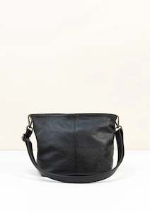 La Lupa Roma Lola Petite Shoulder/Crossbody Bag - Black