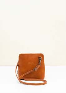 La Lupa Roma Rachele Mini Crossbody Bag - Tan