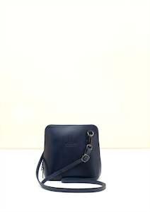 La Lupa Roma Rachele Mini Crossbody Bag - Navy