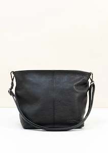 La Lupa Roma Lola Shoulder/Crossbody Bag - Black