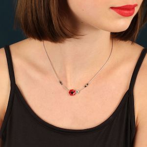 Clothing accessory: Taratata Pretty Poppy Joli Coquelicot Necklace T24-08110-103