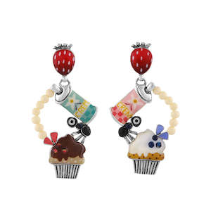 Taratata Chapardeuse Cupcake Thief Post Earrings - H24-07996-10M