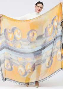 Love's Pure Light Scarf D-22 Apples of Gold Scarf