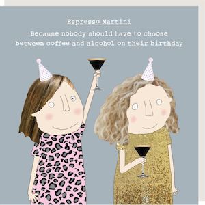 Rosie Made A Thing Espresso Martini Card