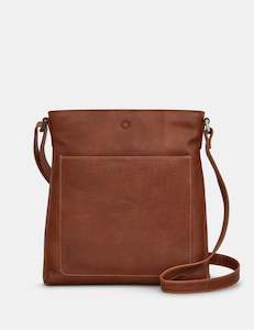 Yoshi Bryant Leather Brown Crossbody Bag - YB219 8