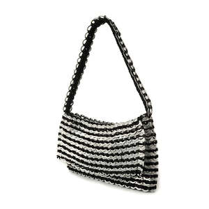 Escama Studio Francisca Clutch/Shoulder Bag - Black