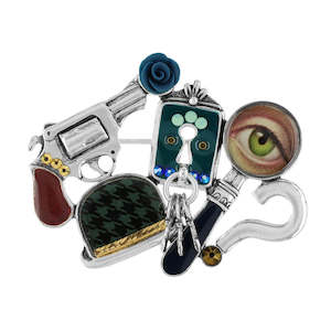 Taratata Baker Street Brooch - W23-02201-104