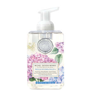 Michel Design Works Wild Hydrangea Foaming Soap