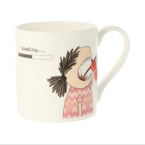 Rosie Made A Thing Loading Mug