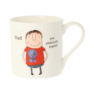 Rosie Made A Thing Dad Legend Mug