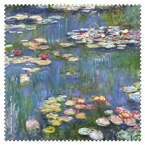 Clothing accessory: Waterlilies 1916 - Monet Microfibre Lens Cloth