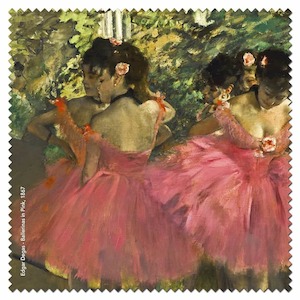 Dancers In Pink - Degas Microfibre Lens Cloth