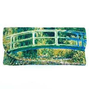 Le Pont Japonais Verde - Monet Velour Glasses Case With Microfiber Lining