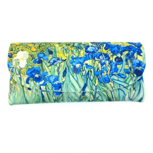 Clothing accessory: Irises 1889 - Van Gogh Velour Glasses Case With Microfibre Lining