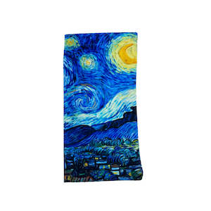 Starry Night 1889 - Van Gogh Velour Sunglasses Case