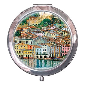 Malcesine - Klimt Pocket Mirror