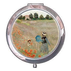 Poppyfield 1930 - Monet Pocket Mirror