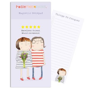 Clothing accessory: Rosie Made A Thing Five Star Friend Magnetic Note Pad