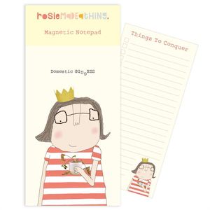 Clothing accessory: Rosie Made A Thing Domestic Goddess Magnetic Note Pad