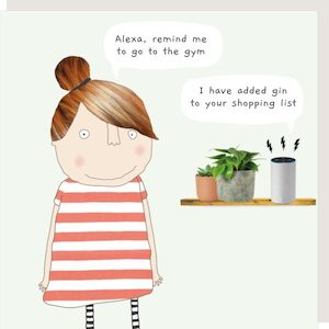 Clothing accessory: Rosie Made A Thing Alexa Gin Card