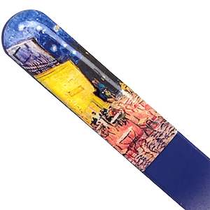 Cafe Terrace at Night - Van Gogh Glass Nail File