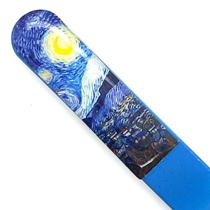 Starry Night 1889 - Van Gogh Glass Nail File