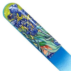 Clothing accessory: Irises 1889 - Van Gogh Glass Nail File