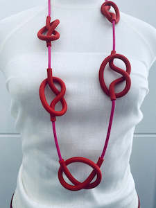 Samuel Coraux Prue Leith Necklace - Rouge/Rose