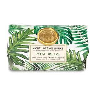 Michel Design Works Palm Breeze Triple Milled Shea Butter Soap Bar