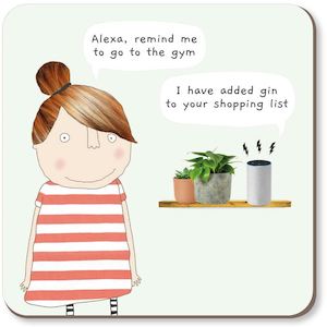 Clothing accessory: Rosie Made A Thing Alexa Gin Coaster