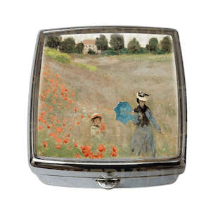 Poppyfield - Monet Pill Box