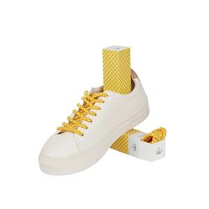 Sliwils 120 cm Lindy Fresh Yellow Print Shoelaces