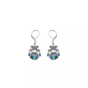 Ayala Bar Radiance Collection Deep Sea Set Cordelia Earrings - R2049 on Leverbacks