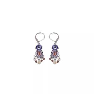 Ayala Bar Classic Collection Plum Blossom Set Orli Earrings - C2007 on Leverbacks