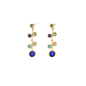 Michael Vincent Michaud Raindrop Drop Post Earrings - 1313AKQ